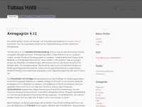 hoessl.eu Webseite Vorschau