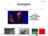 franzmagazine.com Webseite Vorschau