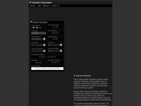 subnet-calculator.com Webseite Vorschau