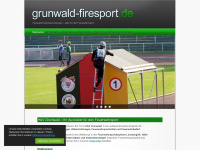 grunwald-firesport.de Webseite Vorschau