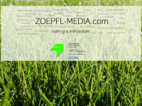 zoepfl-media.com Webseite Vorschau
