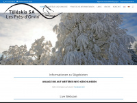 presdorvin-ski.ch Webseite Vorschau