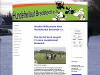 hundefreilauf-bredstedt.de Webseite Vorschau