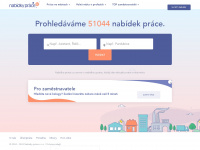 nabidky-prace.cz Webseite Vorschau