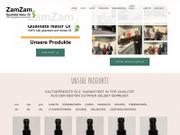 zamzam-shop.com Webseite Vorschau