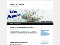 ballons-massenstart.de Webseite Vorschau