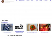 pastafari.eu Webseite Vorschau