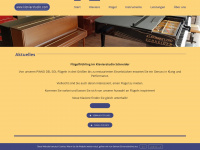 klavierstudio.com Webseite Vorschau
