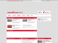 badmintonpeople.dk Webseite Vorschau