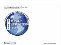 worldhypnotismday.com Webseite Vorschau