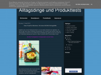 sunnys-alltagsdinge-und-produkttests.blogspot.com Webseite Vorschau