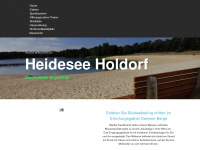 heidesee-holdorf.de Webseite Vorschau