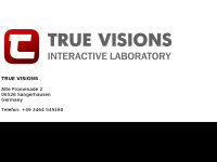 true-visions.de Webseite Vorschau