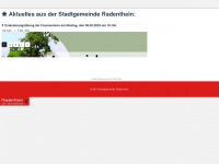 radenthein.gv.at Webseite Vorschau