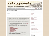 uhyeahmag.wordpress.com Webseite Vorschau