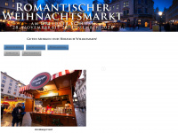 romantischer-weihnachtsmarkt.com Webseite Vorschau