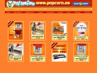 popcorn.es Webseite Vorschau