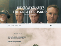 thegreatcrusades.com Webseite Vorschau