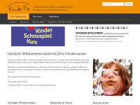 kijufa.de Webseite Vorschau