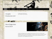 didgeridoo-musik.de Webseite Vorschau