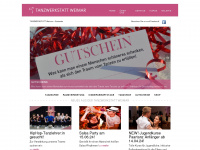 tanzwerkstatt-weimar.de Webseite Vorschau