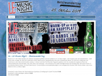 le-music-night.com Webseite Vorschau
