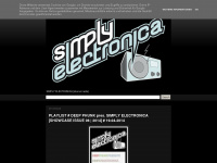 simply-electronica.blogspot.com Webseite Vorschau