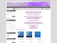 prisma-essenzen.ch Webseite Vorschau