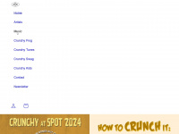 crunchy.dk Webseite Vorschau