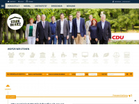 cdu-lichtenberg-mitte.de Webseite Vorschau