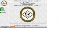 sv-germania-hetzwege.de Webseite Vorschau