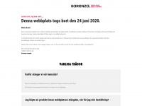 sarenza.se Webseite Vorschau