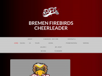 bremen-cheerleading.de Webseite Vorschau