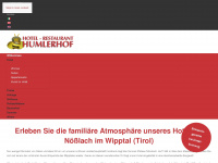 humlerhof.com Webseite Vorschau