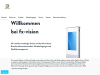 fx-vision.eu Webseite Vorschau
