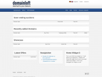domainloft.ch Webseite Vorschau