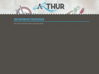 ar-thur.ch Webseite Vorschau