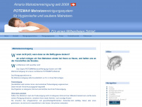 amaria.ch Webseite Vorschau