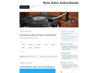 andreasklug.wordpress.com Webseite Vorschau