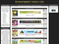 browsergame-toplist.com Webseite Vorschau