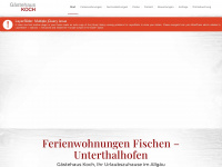 gaestehaus-koch.de Webseite Vorschau