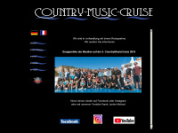 countrymusiccruise.ch Webseite Vorschau
