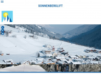 sonnenberglift.at Webseite Vorschau