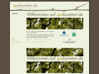 arboreten.de Webseite Vorschau