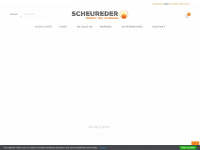 scheureder.co.at Webseite Vorschau