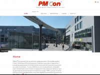pmcon.com Webseite Vorschau