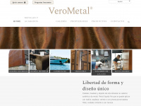 verometal.es Webseite Vorschau