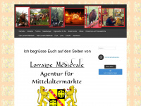 lorraine-medievale.de Webseite Vorschau