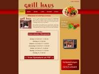 grillhaus.net Webseite Vorschau