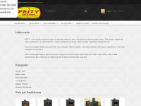 prity.com.tr Webseite Vorschau